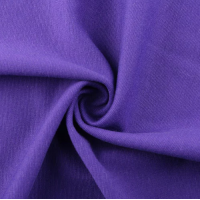 HOT Selling for Garment 55% cotton 45% polyester burnout fabric pure color